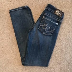 Express Low Rise Skinny Jeans